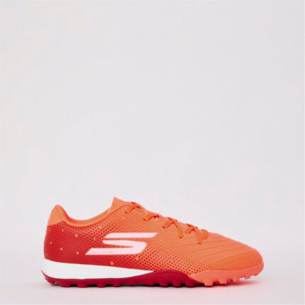 Skechers Skx_ 1 Junior Firm Ground Football Boots – Red/Gold