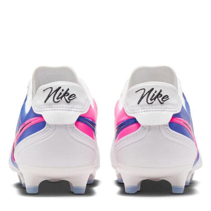 Nike Tiempo Ligera Firm Ground Football Boots – Blue/Wht/Pink - Image 5