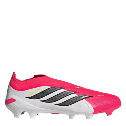 adidas Predator Firm Ground Football Boots – Pink/Blk/White