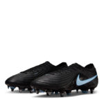 Nike Tiempo Soft Ground Football Boots – Black/Blue – view 5