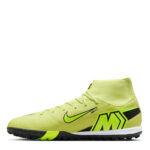 Nike Mercurial Superfly 10 Turf Football Boots – Volt/Crimson – view 2