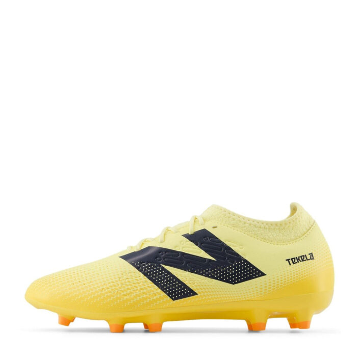 New Balance Tekela 4+ Magique Firm Ground Football Boots – Orange/Black – view 6