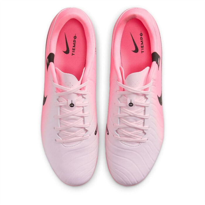 Nike Tiempo Legend 10 Firm Ground Football Boots – Pink/Black - Image 6