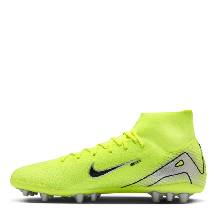 Nike Mercurial Superfly 10 Artificial Ground Football Boots – Volt/Black – view 2