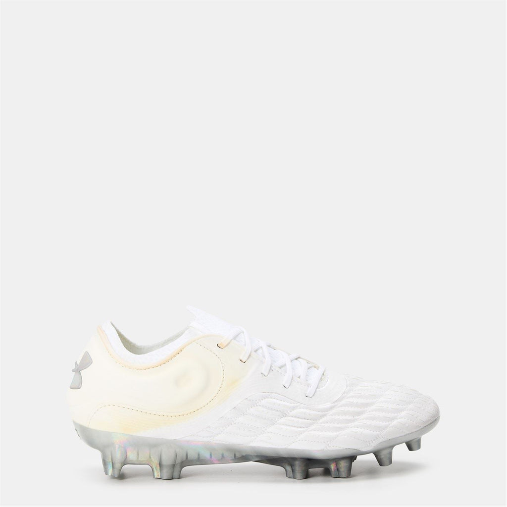 Under Armour Textured Magnetico Firm Ground Football Boots – White
