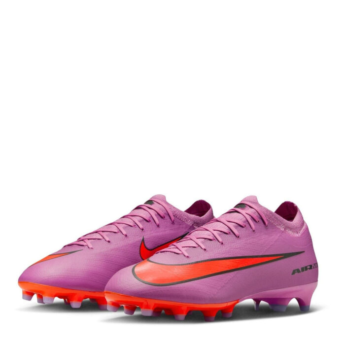 Nike Zoom Mercurial Vapor 16 Artificial Ground Football Boots – Pink/Black - Image 4