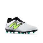 New Balance Tekela 4+ Magique Firm Ground Football Boots – White/Black – view 2
