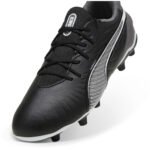 Puma King Junior Firm Ground Football Boots – Black/White - Image 6