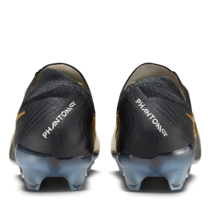 Nike Phantom Gx Ii Firm Ground Football Boots – White/Blk/Gold - Image 5