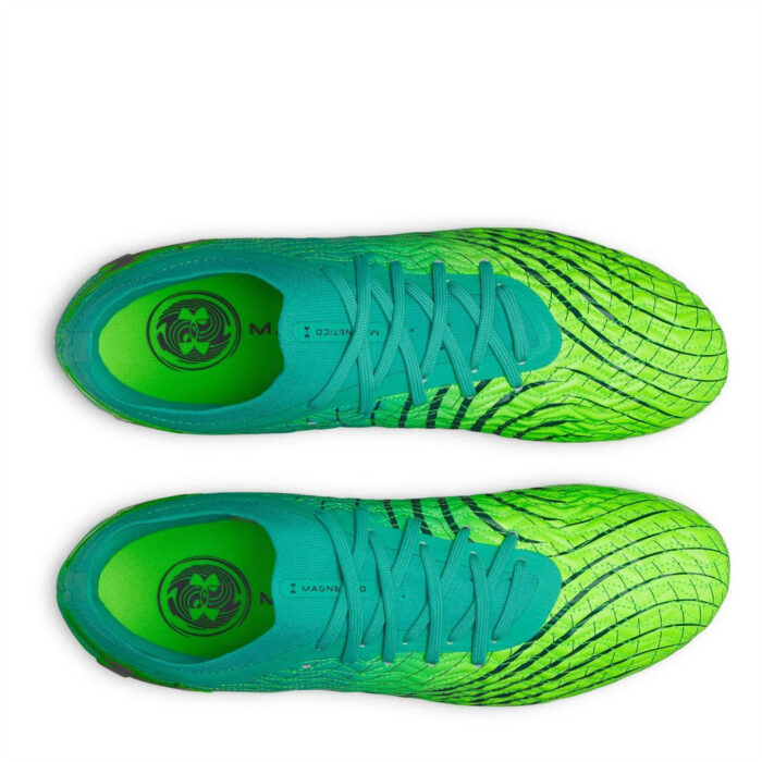 Under Armour Under Armour Magnetico .1 Firm Ground Football Boots – Green/Turquoise – view 4