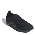 adidas Predator 24 Junior Firm Ground Football Boots – Black/Grey – view 3
