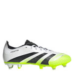 adidas Predator Soft Ground Football Boots – White/Blk/Lemon