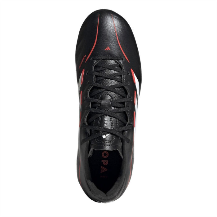 adidas Pure Iv Junior Firm Ground Football Boots – Black/Red – view 5