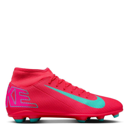 Nike Mercurial Superfly 10 Firm Ground Football Boots – Red/Green