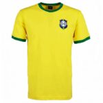 Retro Brazil 1970 Home Jersey