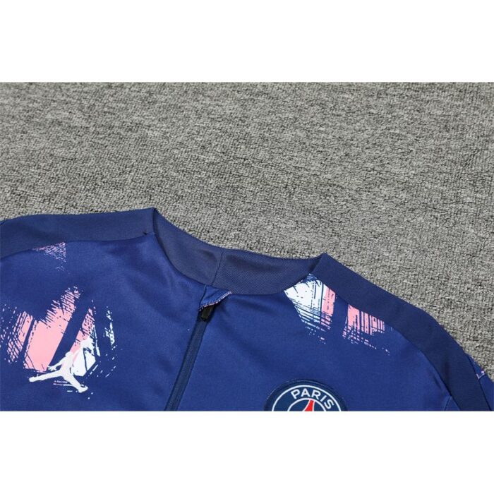 Mens Paris Saint-Germain 2024/25 Half-Zip Sweater+Pant 14001 - Image 3
