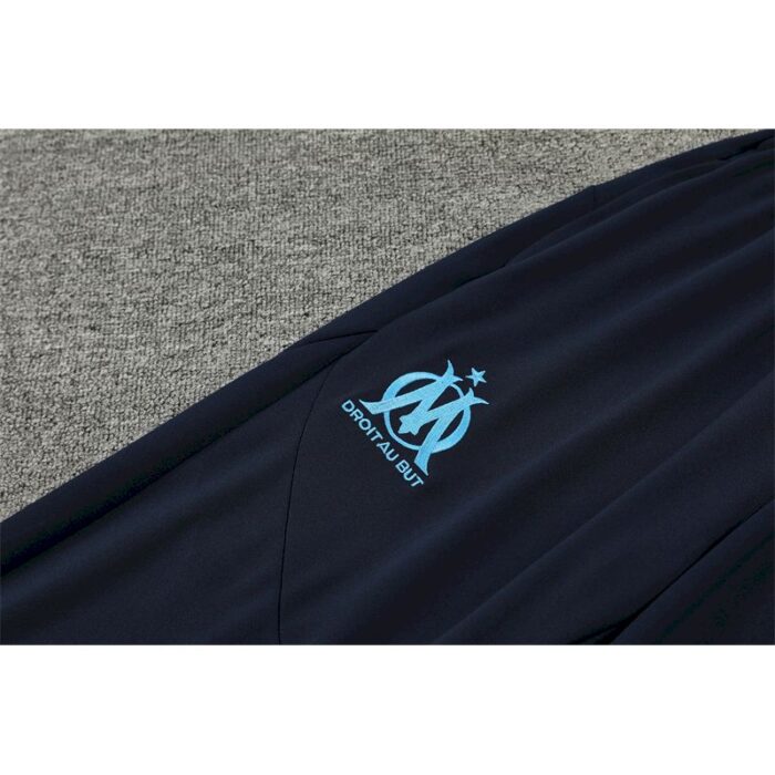 Mens Olympique Marseille 2024/25 Half-Zip Sweater+Pant 14001 - Image 4