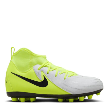 Nike Phantom Luna Ii Junior Artificial Ground Football Boots – Silver/Volt