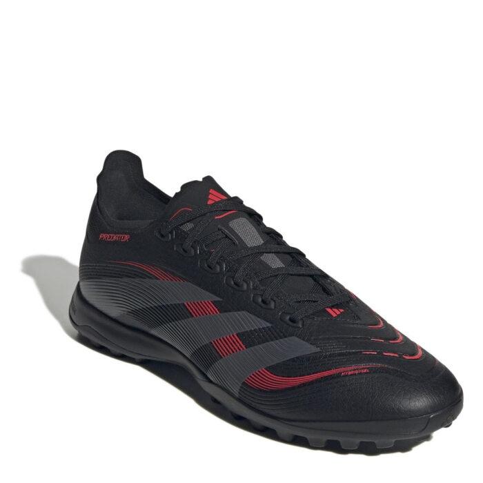 adidas Predator Turf Football Boots – Black/Grey – view 3
