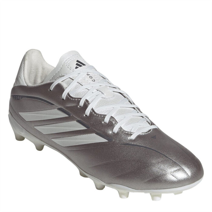 adidas Junior Firm Ground Football Boots – Silver – view 3