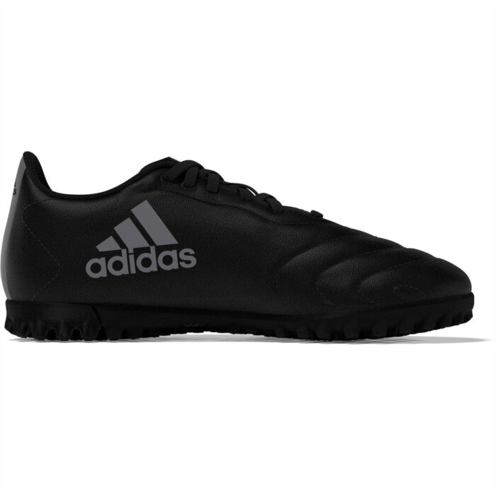 adidas Goletto Junior Turf Football Boots – Black/Black NB – view 7