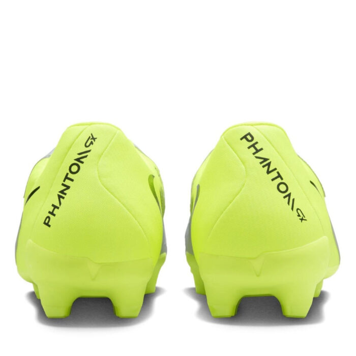 Nike Phantom Gx Ii Firm Ground Football Boots – Silver/Volt – view 6