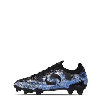 Sondico Blaze Junior Firm Ground Football Boots – Black/Blue – view 2