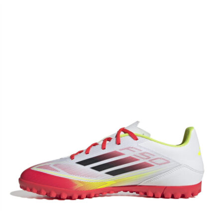 adidas F50 Turf Football Boots – White/Red – view 2