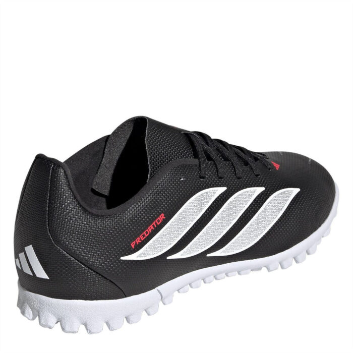adidas Junior Turf Football Boots – Black/Red – view 4