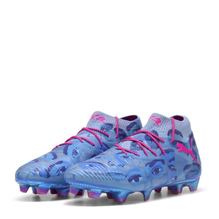 Puma Future 8 Firm Ground Football Boots – Blue/Pink