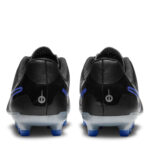 Nike Tiempo Legend 10 Junior Firm Ground Football Boots – Black/Chrome – view 5