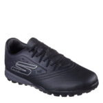 Skechers Razor Gold Turf Football Boots – Black/Silver – view 5