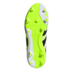 adidas Predator Junior Firm Ground Football Boots – White/Blk/Lemon – view 6