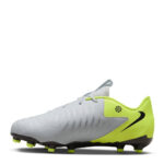 Nike Phantom Gx Ii Junior Firm Ground Football Boots – Silver/Volt – view 2