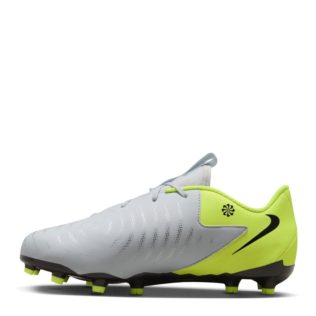 Nike Phantom Gx Ii Junior Firm Ground Football Boots – Silver/Volt – view 2