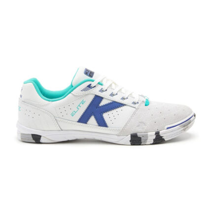 Kelme Indoor Football Boots – White/Royal