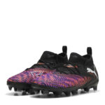 Puma Future 8 Junior Firm Ground Football Boots – Black/Purple