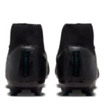 Nike Zoom Mercurial Superfly 10 Firm Ground Football Boots – Black/Green – view 5