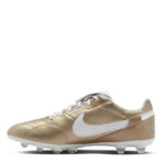 Nike Premier 3 Firm Ground Football Boots – Gold/White - Image 2