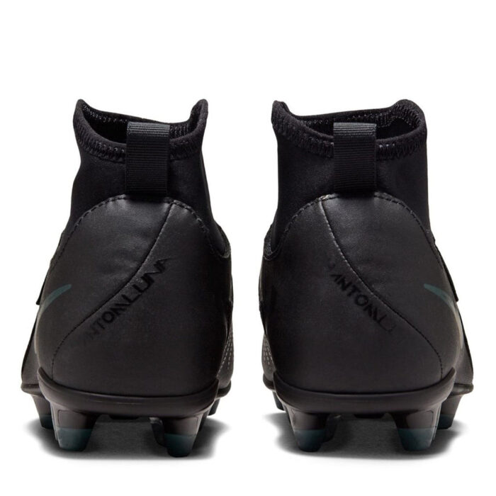 Nike Phantom Luna Ii Junior Firm Ground Football Boots – Black/Green – view 5