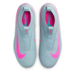 Nike Zoom Mercurial Superfly Junior Artificial Ground Football Boots – Grey/Pink - Image 6
