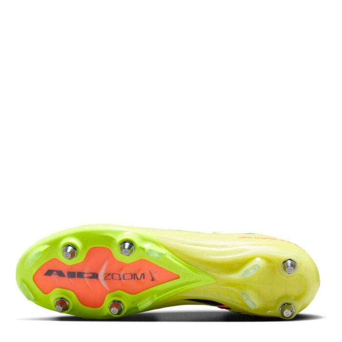 Nike Mercurial Vapor 16 Soft Ground Football Boots – Volt/Crimson – view 3