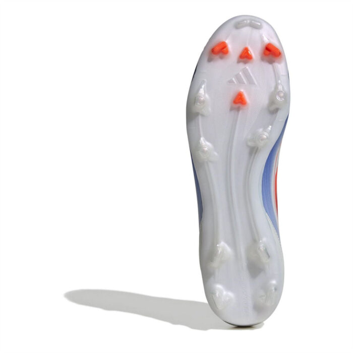 adidas Messi F50 Firm Ground Football Boots – White/Red/Blue - Image 6