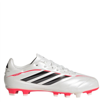 adidas Copa Pure IV Junior Firm Ground Football Boots – Silver/Black