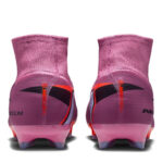Nike Zoom Mercurial Superfly 10 Firm Ground Football Boots – Pink/Black – view 5