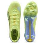 Puma Womens Ultra 5 Firm Ground Football Boots – Ice/Yellow – view 3