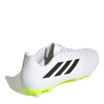 adidas Copa Pure.3 Firm Ground Football Boots – Wht/Blk/Lemon – view 4