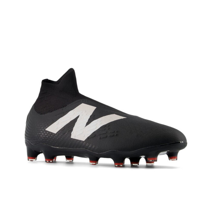 New Balance Tekela V4+ Magia Firm Ground Football Boots – Black/White – view 4