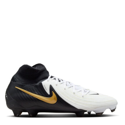 Nike Phantom Luna Ii Firm Ground Football Boots – White/Blk/Gold