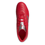 adidas Goletto Firm Ground Football Boots – Red/Silver – view 5
